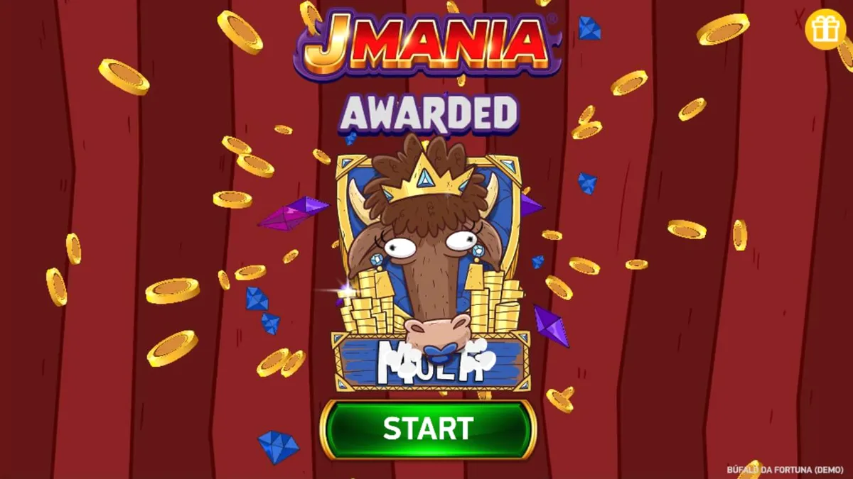 Buffalo da Fortuna slot machine interface